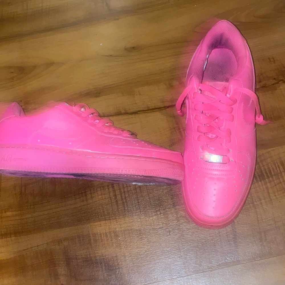 Pink air force Nikes